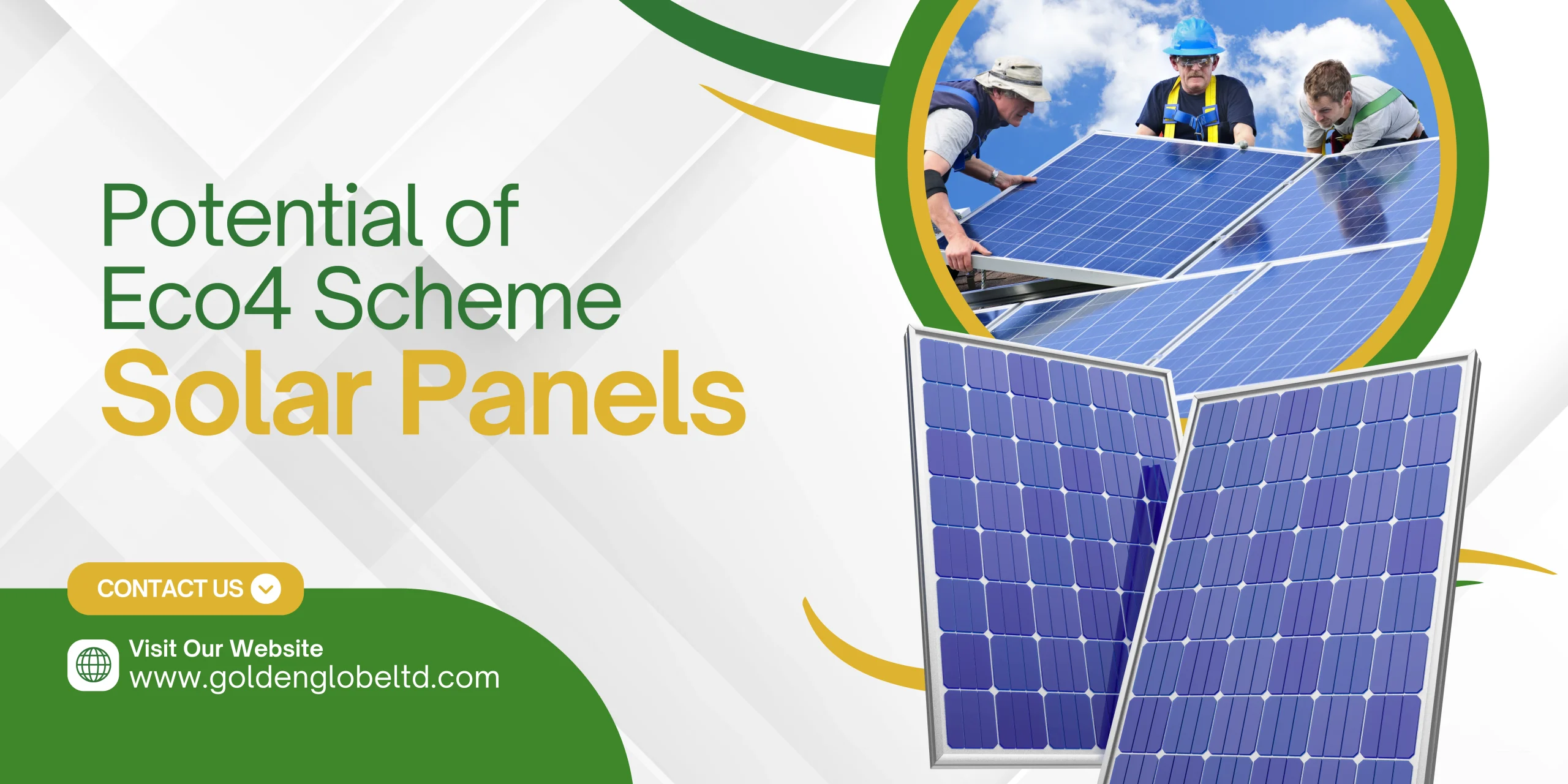 Eco4 Scheme Solar Panels in the UK | Expert Golden Globe Ltd