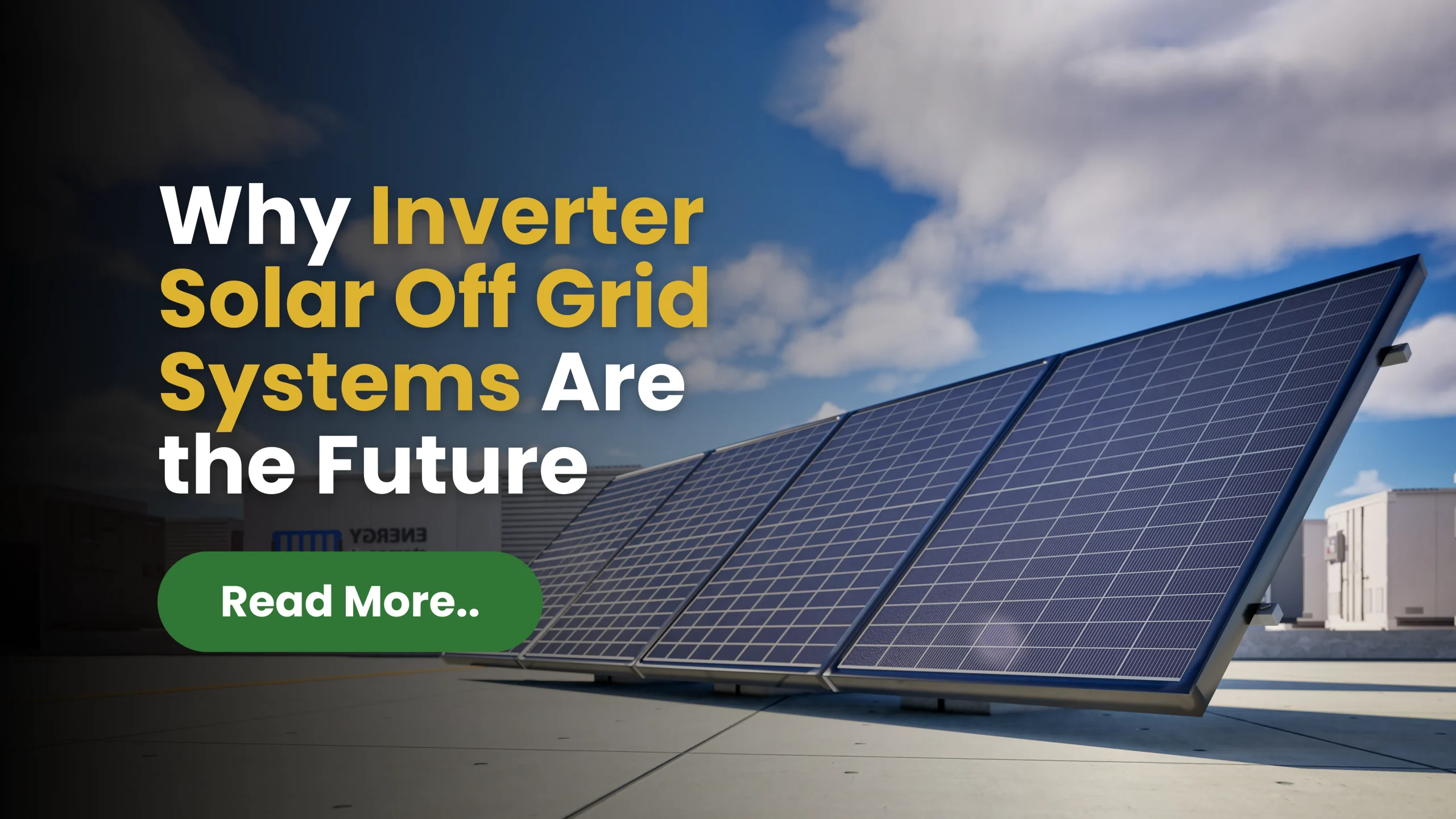 Premium Inverter Solar Off Grid Solutions in the World